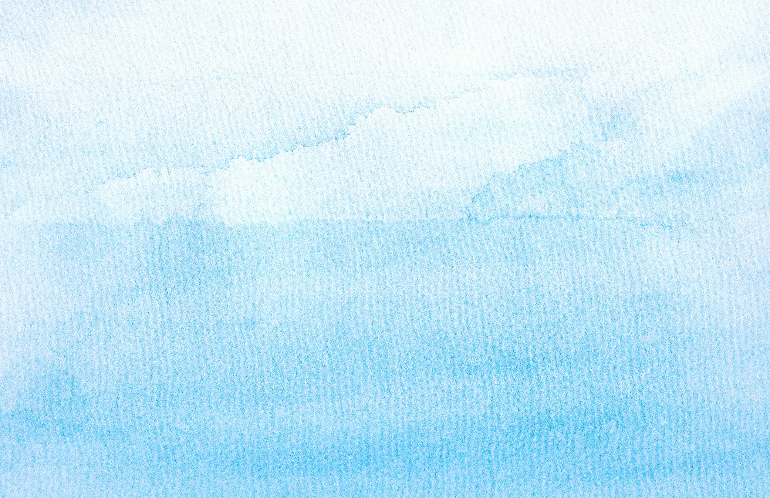 Backgrounds Watercolor Painting Blue Sky Cloud Sea